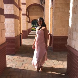 Camille La Vie Strapless Crisscross Bodice